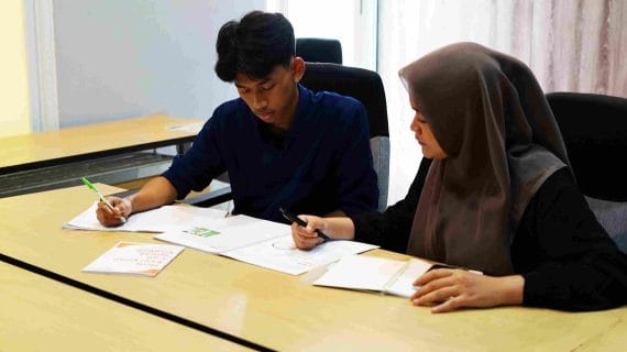 kursus persiapan tes bahasa Inggris