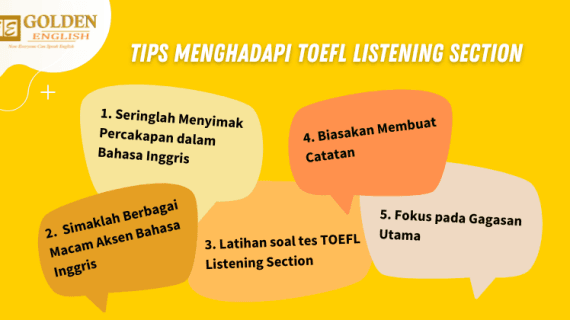 tips mengerjakan toefl listening section