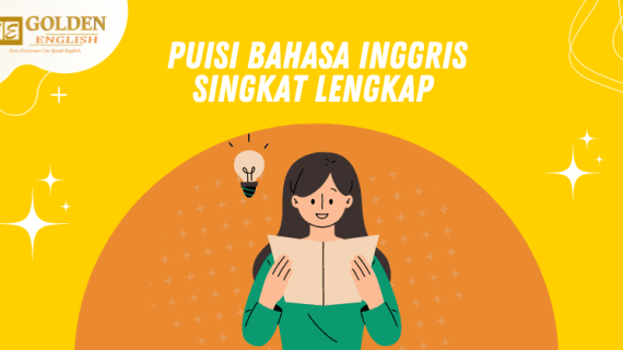 15 Contoh Puisi Bahasa Inggris Singkat Lengkap Beserta Penjelasannya!