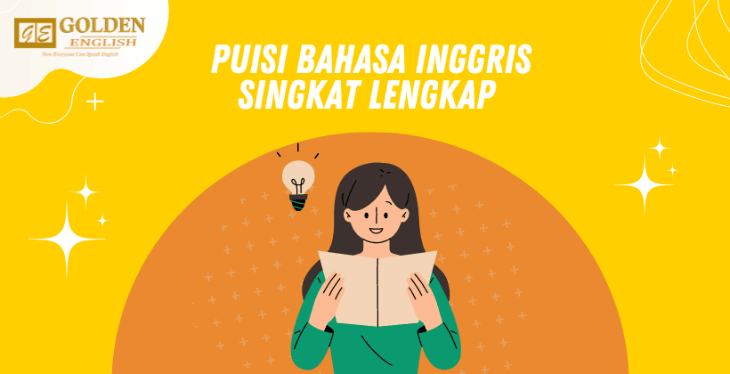 puisi bahasa inggris