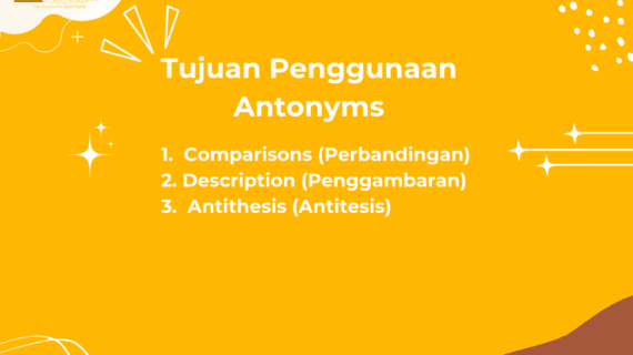 antonim bahasa inggris