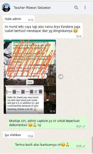 testimoni kursus ielts