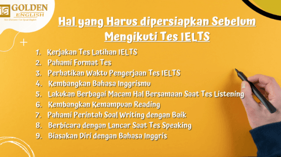 persiapan tes ielts