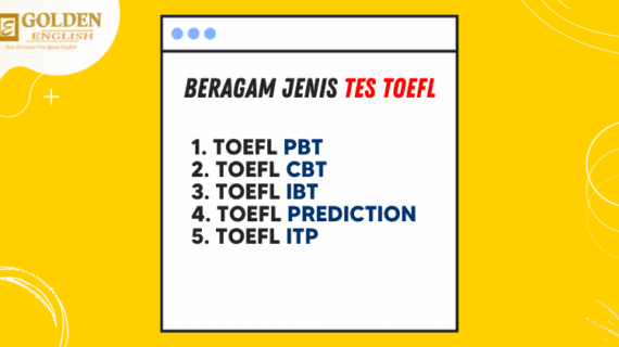 5 Jenis Tes TOEFL Yang Wajib Kamu Ketahui! (TOEFL PBT, CBT, IBT, Prediction, ITP)