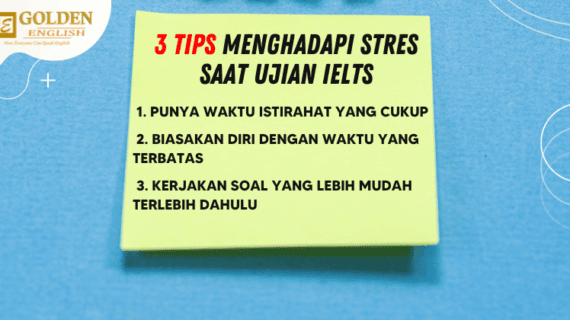 3 Tips Ampuh Hadapi Stres Saat Ujian IELTS