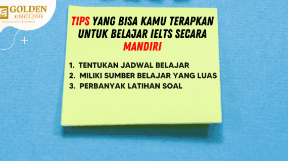 Simak 3 Tips Belajar IELTS Untuk Pemula Secara Mandiri