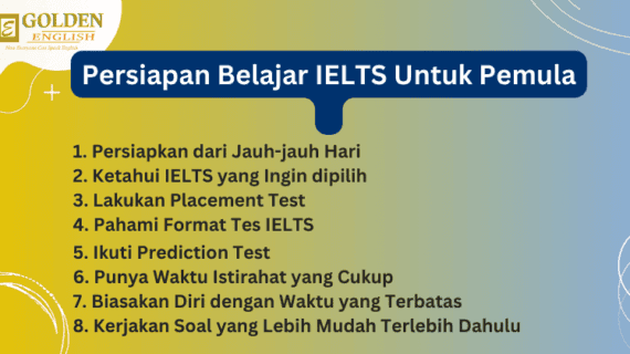 8 Tips Ampuh Persiapan Belajar IELTS untuk Pemula