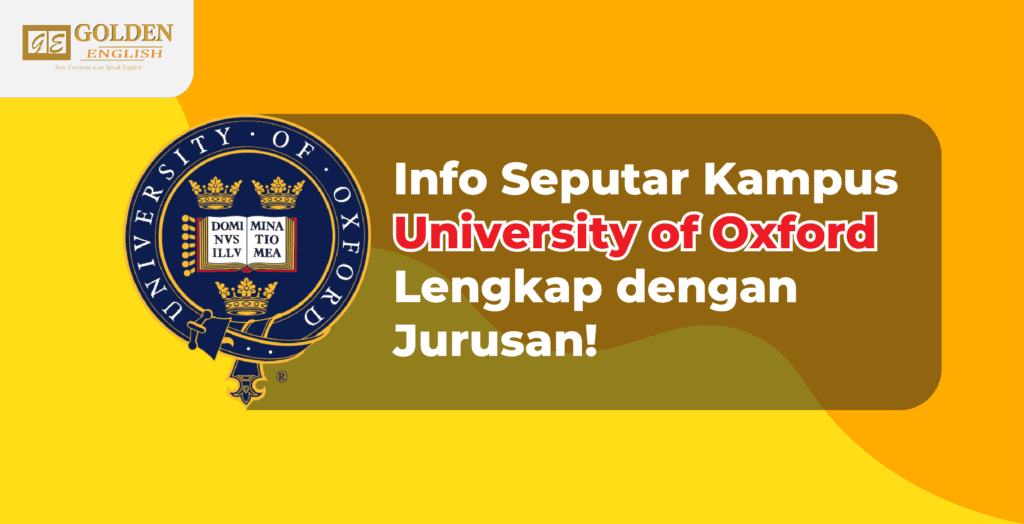 Kampus University of Oxford Lengkap