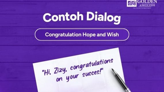 Contoh Dialog Congratulation Hope and Wish Singkat dan Terjemahannya