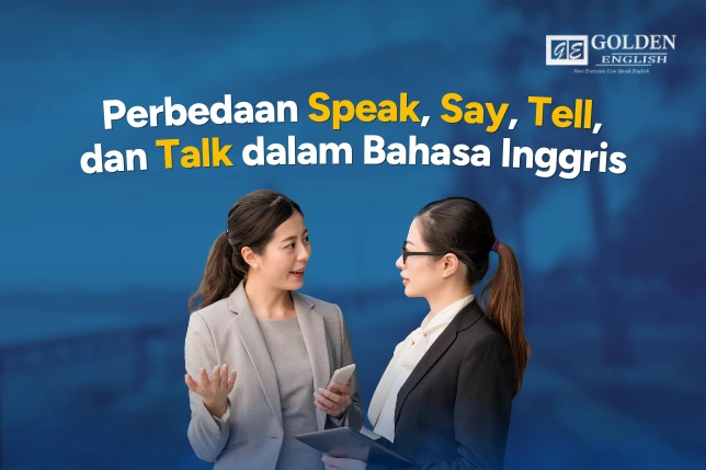 speak artinya