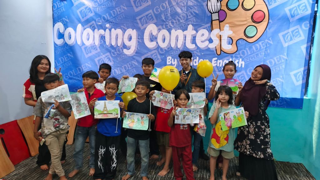 keseruan pembukaan golden english pamulang
