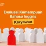 ilustrasi evaluasi bahasa inggris karyawan
