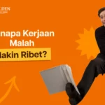 ilustrasi karyawan banyak pekerjaan ribet