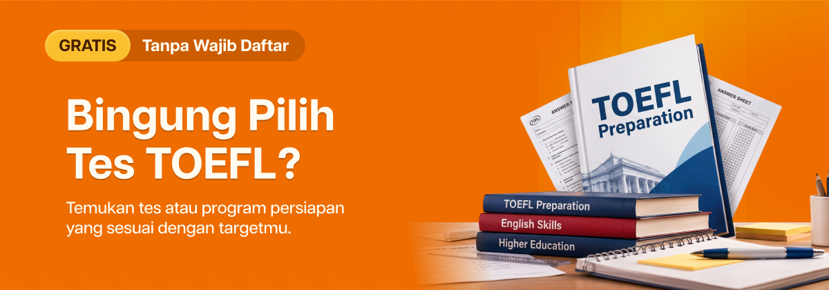 Konsultasi gratis memilih tes atau program persiapan TOEFL Golden English