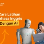 ilustrasi latihan bahasa inggris dengan ai