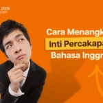 ilustrasi cara menangkap inti percakapan bahasa inggris