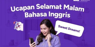 Ucapan Selamat Malam Bahasa Inggris